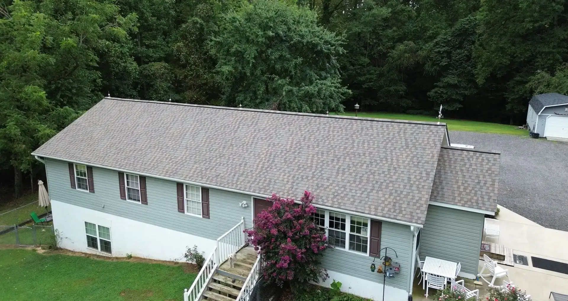 One Vision Roofing completed roof in Mechanicsville, MD