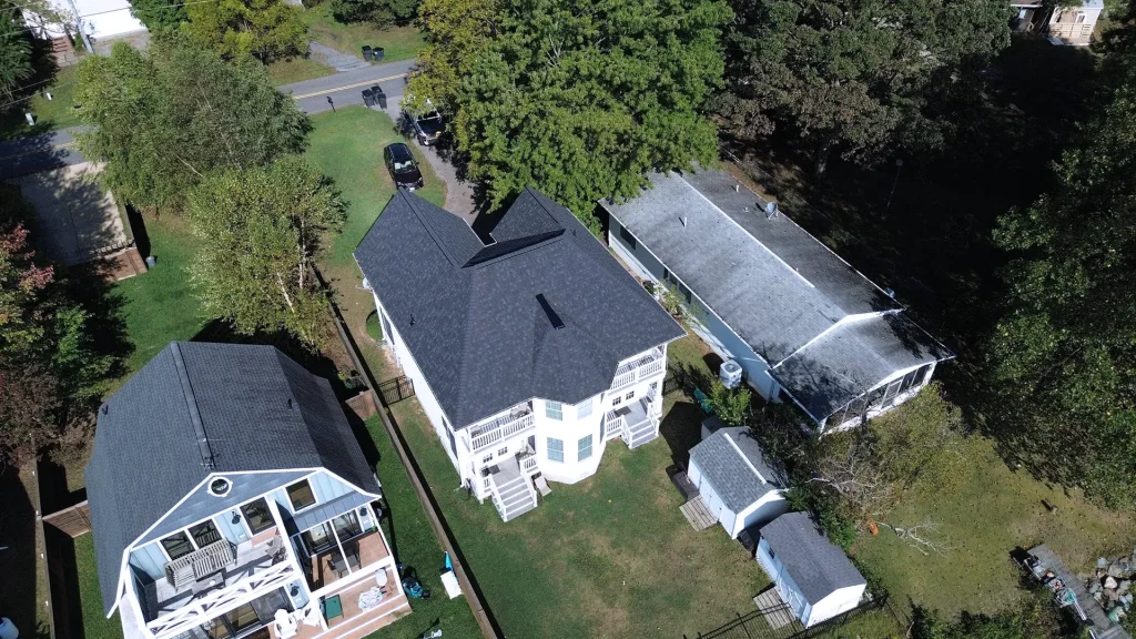 Flat commercial roof being maintained in Southern Maryland