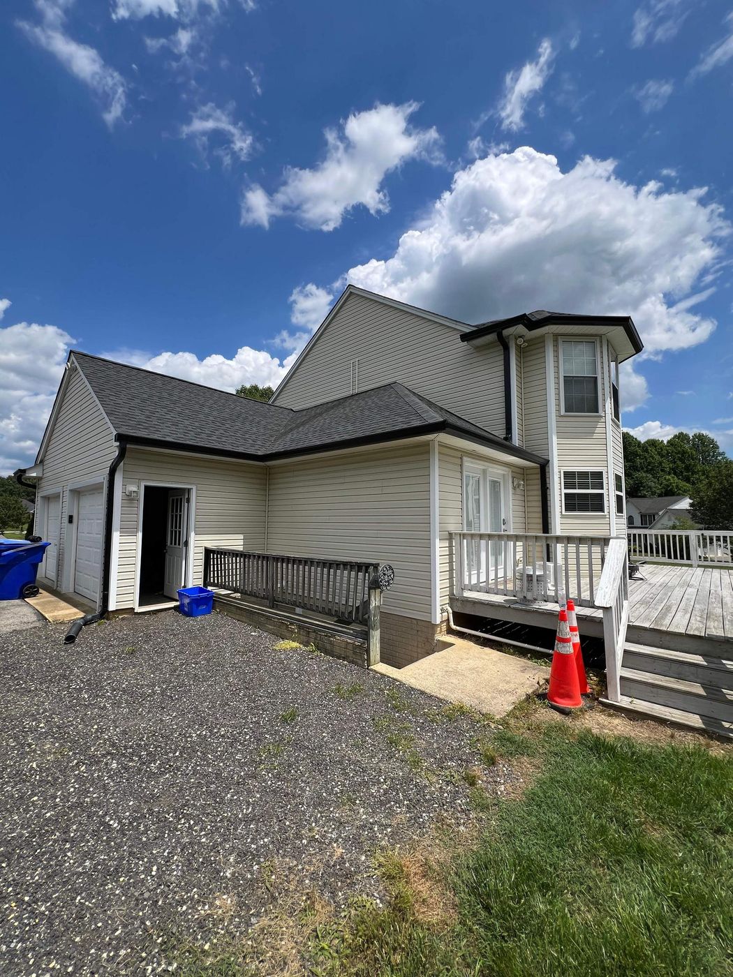 Siding installation in Mechanicsville, Maryland